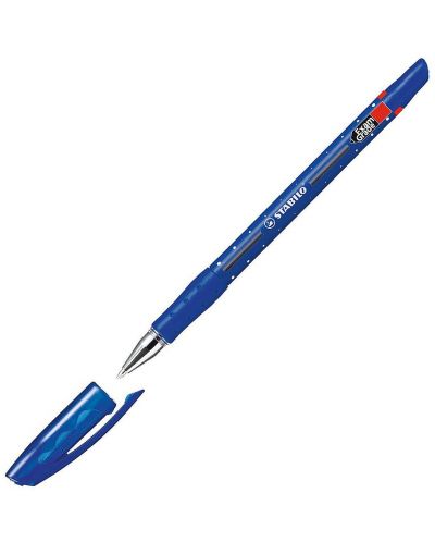 Pix cu o scară de nivel de cerneală Stabilo - Exam Grade, 0.45 mm, albastru - 1